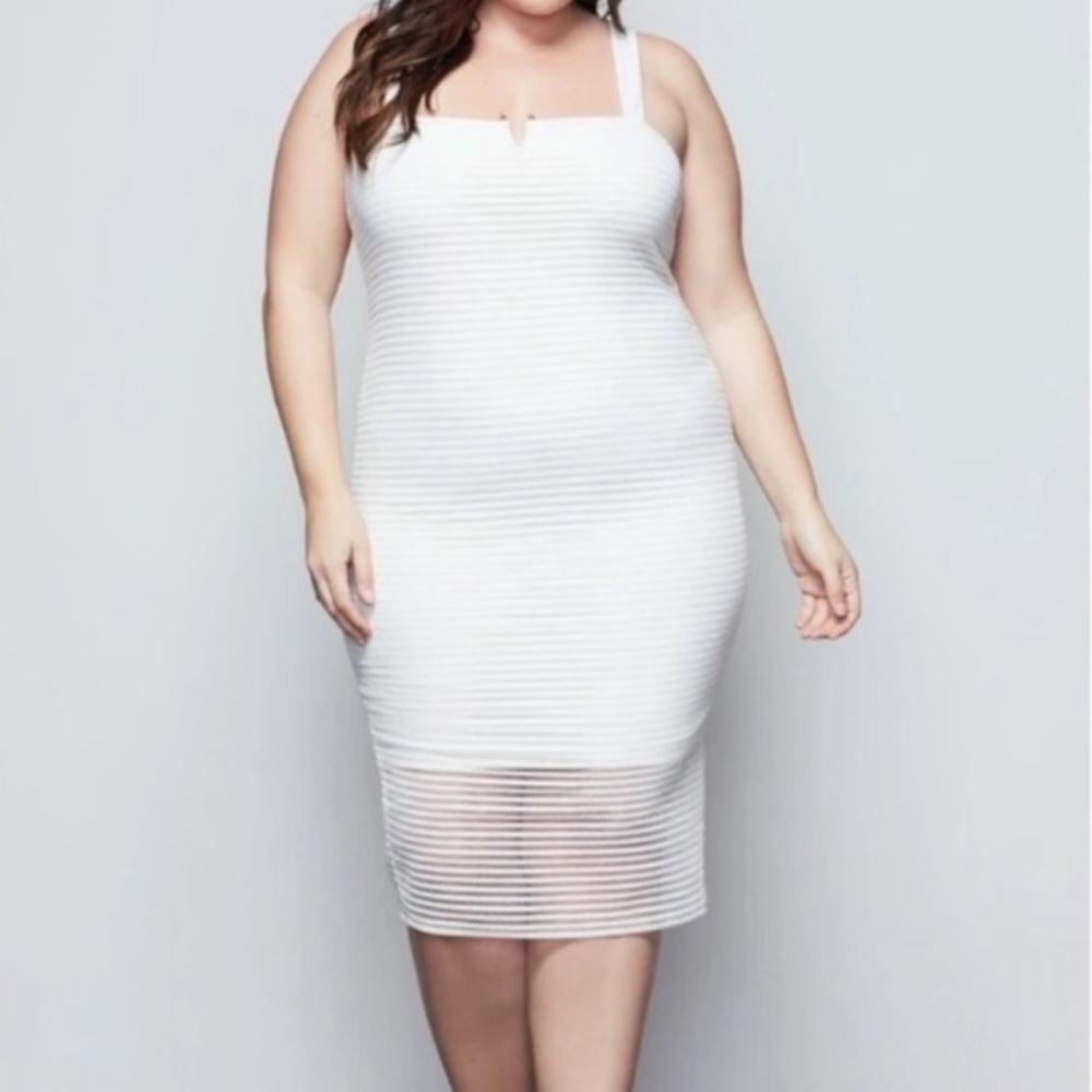 Good American cream dress size 4